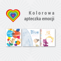 Kolorowa apteczka emocji – zestaw książek